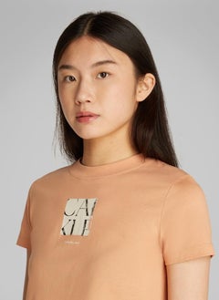 Calvin Klein Jeans Graphic Crew Neck T-Shirt  - Image 3