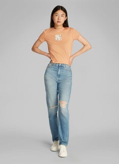 Calvin Klein Jeans Graphic Crew Neck T-Shirt  - Image 4