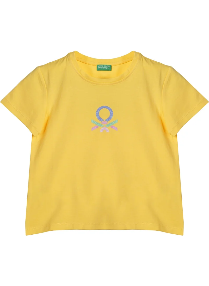 UNITED COLORS OF BENETTON Girls' Tshirt BNT-G21242