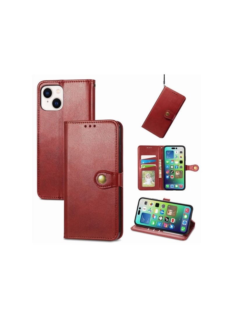 فيسوس آيفون 15 الليتشي الملمس لون نقي جلد الوجه حالة الهاتف