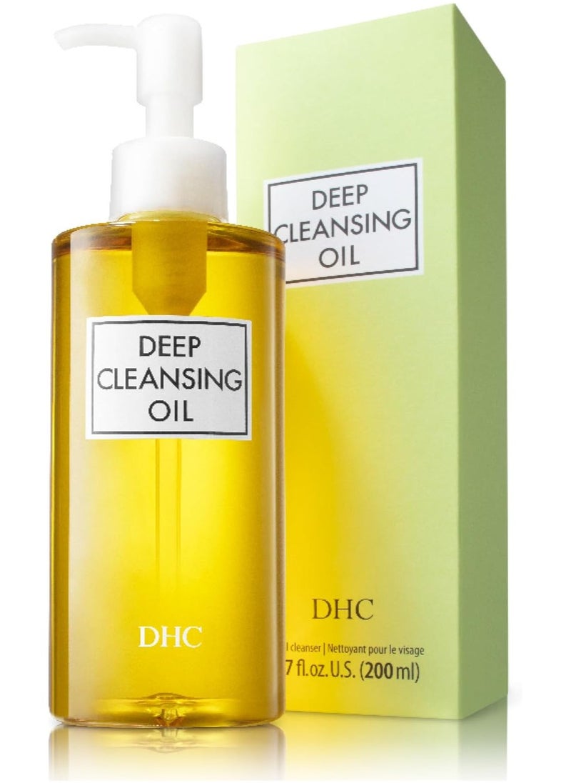 DHC - DHC Deep Cleansing Oil, Facial Cleansing Oil, Makeup Remover ,200ML - Image 1