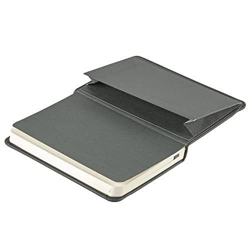 Leatherpress Classic Leather Notebook Writing Journal, Hardcover, Elastic Closure Narrow Ruled Pages, Inspire Collection - Image 3