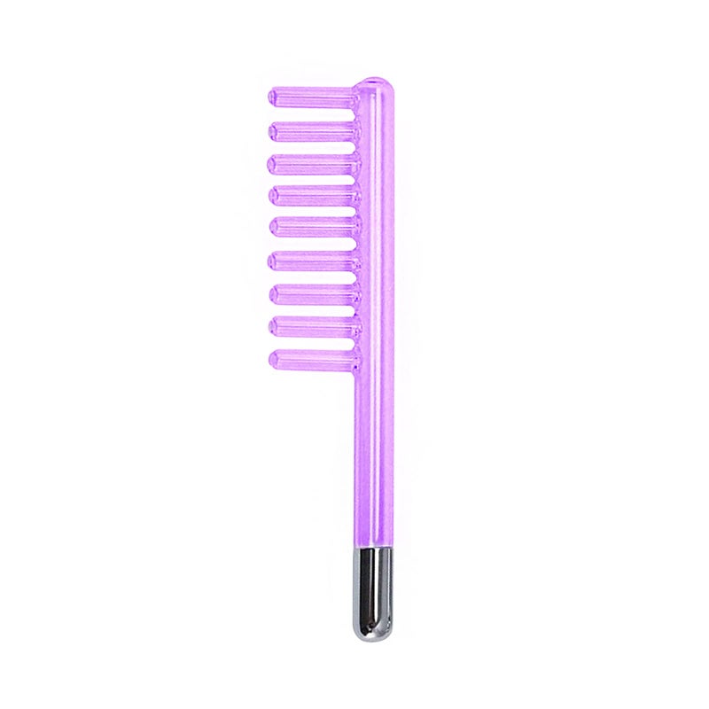 Elitzia Electrode Wand Glass Tube Handheld Spare Parts for Hi Frequency Instrument Elitzia ETJX006AS Violet Comb