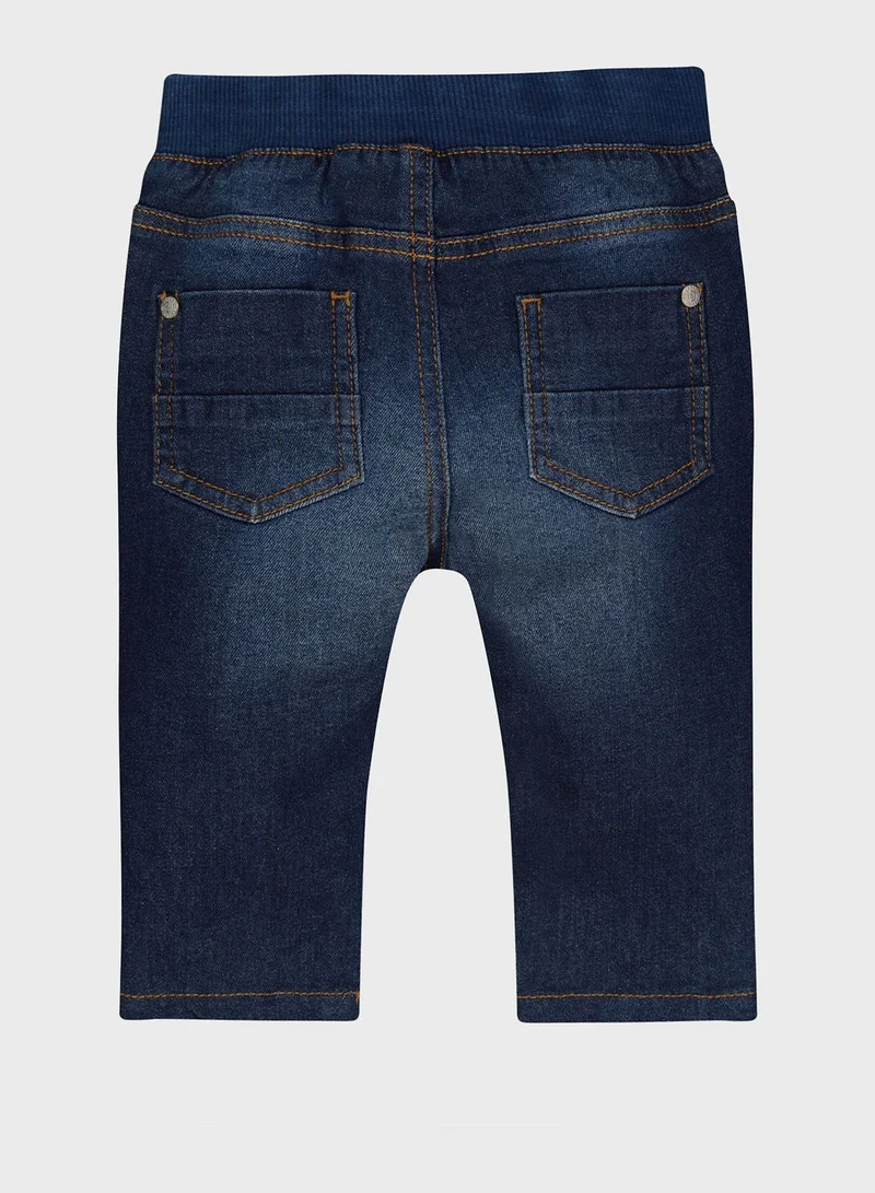 mothercare Kids Light Wash Straight Jeans