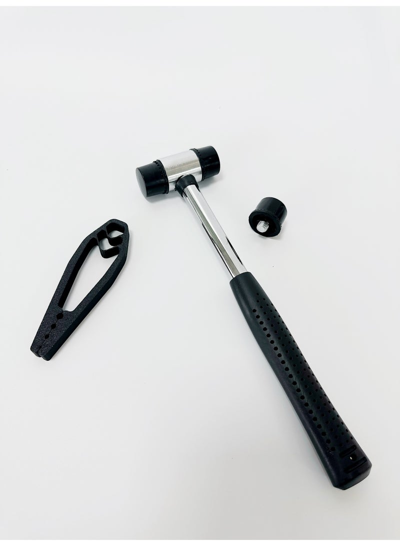 rubber mallet nail fixing tool kit - Image 1
