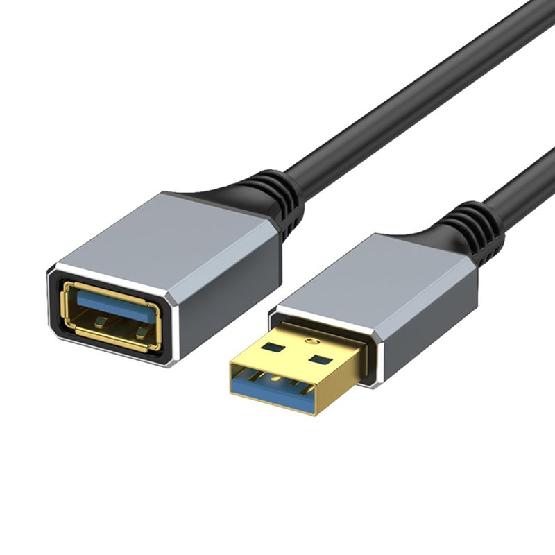USB3.0 Extension Cable Right Angled Connectors 5Gbps Data Transfer for Webcams Printers Keyboards Flashes Drive Transfer Speed Backward for Controller - Image 1