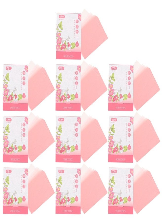 BESTOYARD 2000 Oil Blotting Sheets for Face, 20 Boxes Facial Tissues for Oily Skin Care, Makeup Blotting Paper, Portable Oil Control Film for Home, Office, Travel, Sports - Image 1
