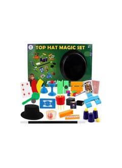 Party with Emma 60+ Magic Tricks for Kids Magician Set with Magic Wand & Hat Instruction Ideal for Beginners and Kids  - Image 1