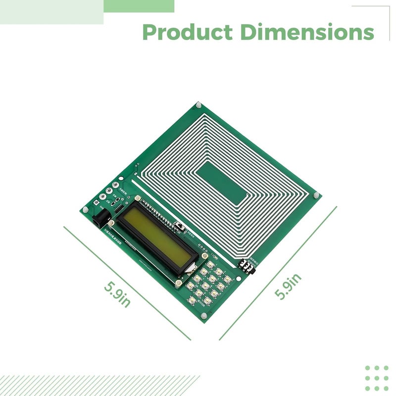 Adjustable Schumann Wave Generator, 0.1Hz-30Khz Frequency Selector, Pure Sine Wave Sleep Aid, Compact Abs Design, USB Powered - Image 2