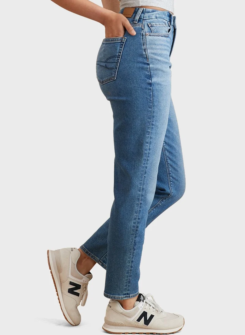امريكان ايجل Curvy Mom Jeans High Rise