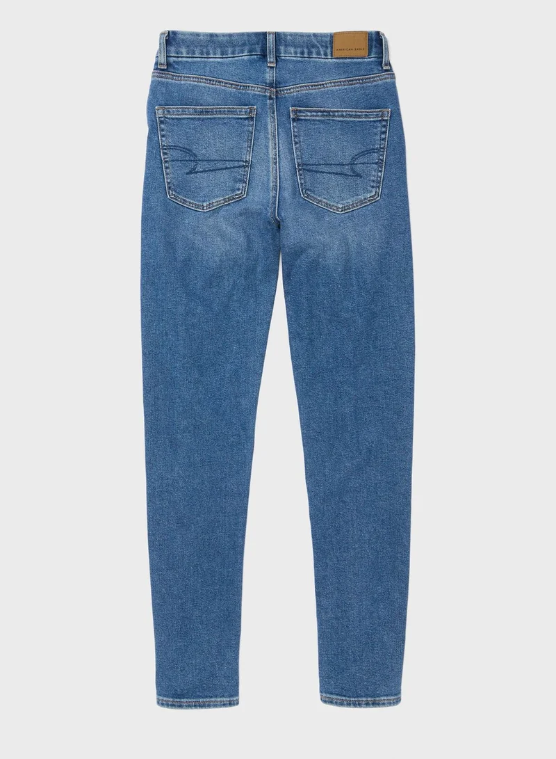 امريكان ايجل Curvy Mom Jeans High Rise