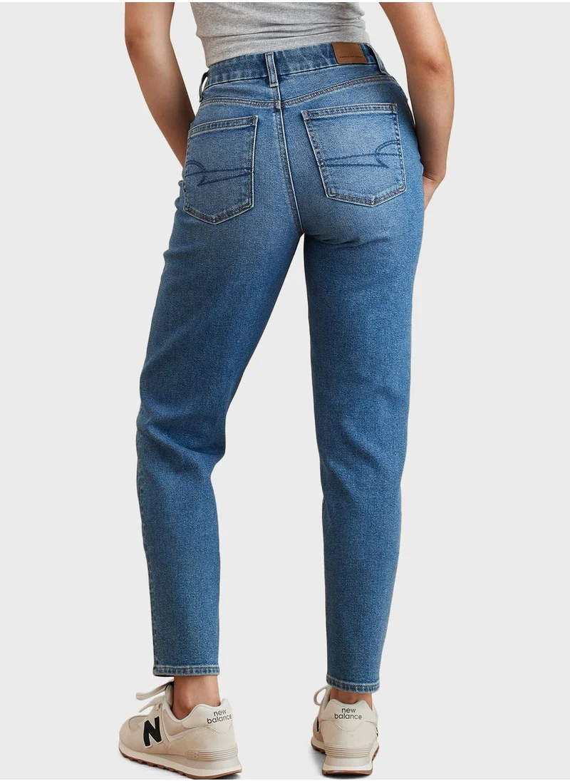 امريكان ايجل Curvy Mom Jeans High Rise