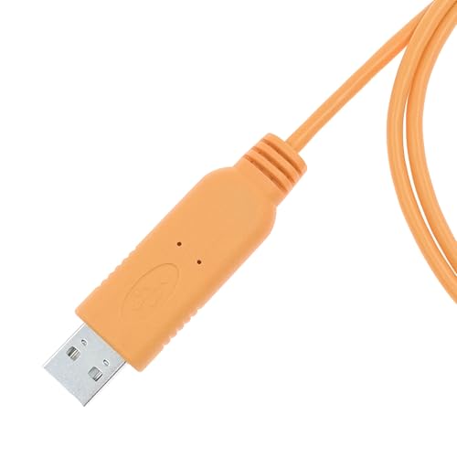 JOUKAYEA FTDI Micro USB Console Cable 3.3V TTL USB Type A to USB Micro-B Console Cable for HP/HPE Aruba Wireless AP JY728A AP-CBL-SERU Orange 80CM - Image 4