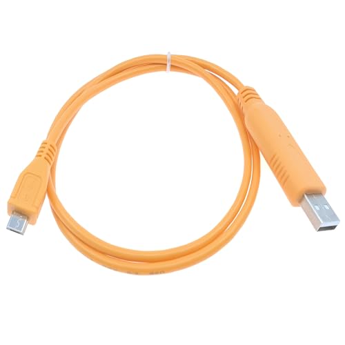 JOUKAYEA FTDI Micro USB Console Cable 3.3V TTL USB Type A to USB Micro-B Console Cable for HP/HPE Aruba Wireless AP JY728A AP-CBL-SERU Orange 80CM - Image 2