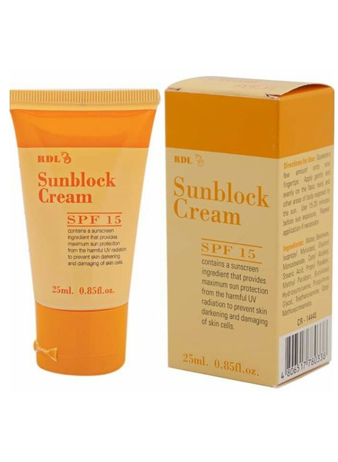 Generic Sunscreen cream with SPF 25 ml 