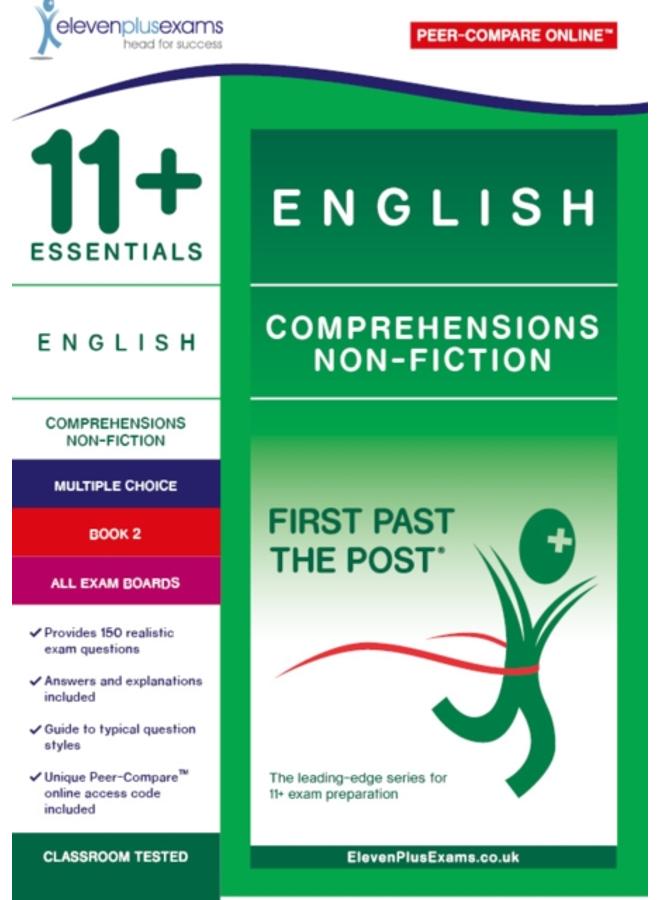 11+ Essentials English Comprehensions: Non-Fiction Book 2 