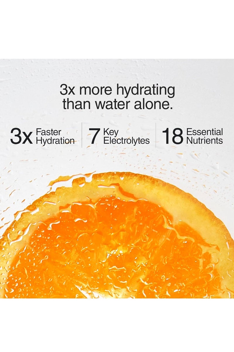 Phizz 3-in-1 Multivitamin & Rehydration Electrolyte Effervescen Tabs Orange - Image 3