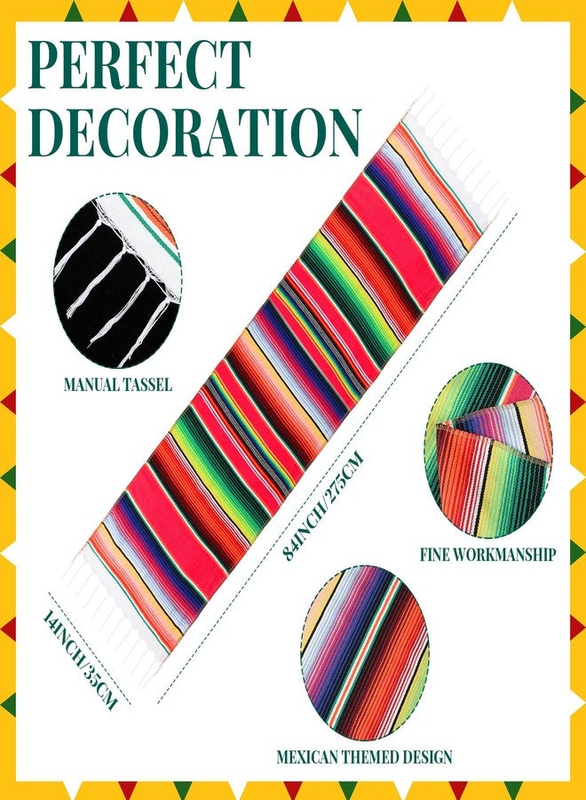 Poen 33 قطعة من الديكورات المكسيكية تتضمن 12 خشبية فييستا ماراكاس، 6 قبعات حفلات سمبريرو، خلفية فييستا، مفرش طاولة، مجموعة ديكورات حفلات سينكو دي مايو - Image 5