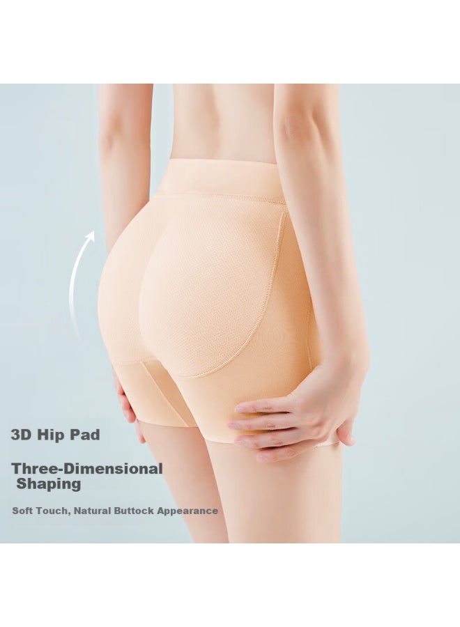 Molatoire Natural Thin Fake Buttocks Shaping Underwear Women Hip Lift Pad Seamless Safety Shorts Thickened Peach Hip Enhancer Summer