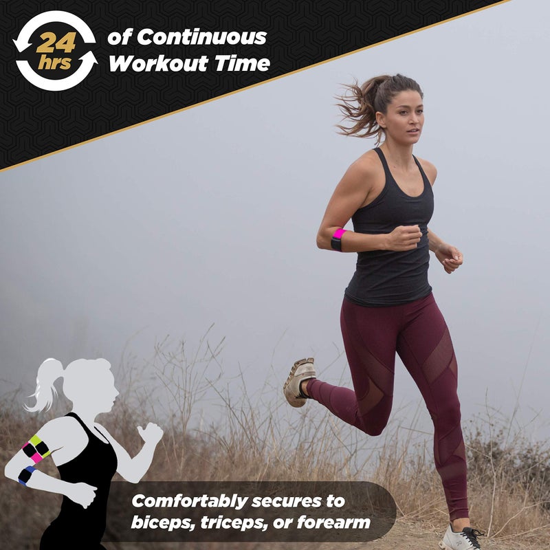 Scosche Rhythm R+2.0 Waterproof/Dustproof Aerobic Armband Tracker with Dual Band ANT+ and BLE Bluetooth Smart, - Image 4