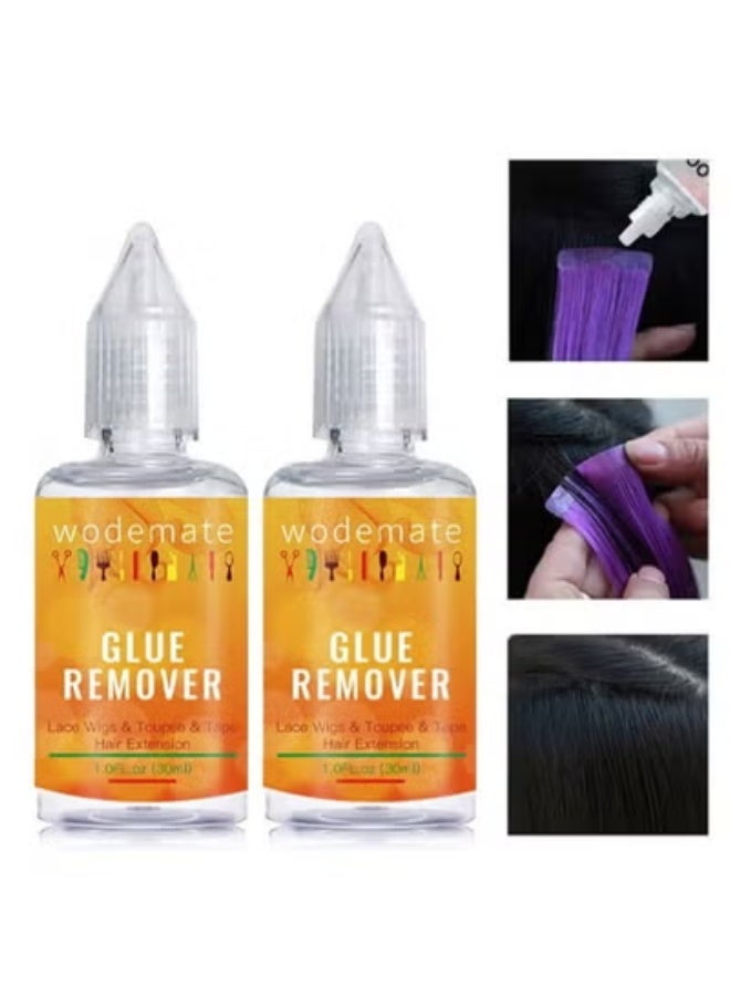 WodeMate Remover Spray, Tape in Extension Remover, Hair Glue Remover, Removes Hair Glue, Lace Wig, Wig Tape, Double Sided Extension Tape 30 ML - Image 4
