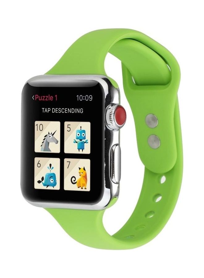 نيبمينينت سوار لساعة أبل ووتش سيريزس 7 و6 وSE و5 و4 أخضر - Image 3