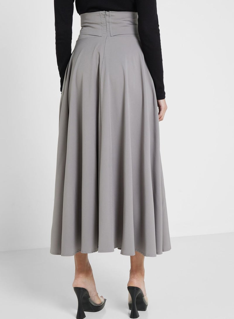 Khizana High Waist A Line Skirt - Image 3
