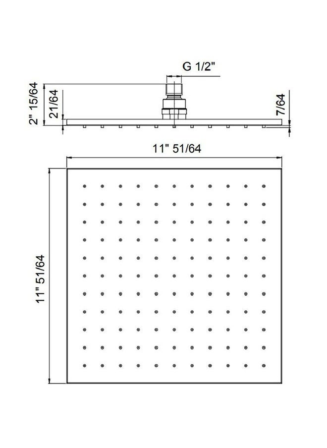 ديورافيت طاسة دفن متحركة مربعة 30*30 XX06600  - Image 2