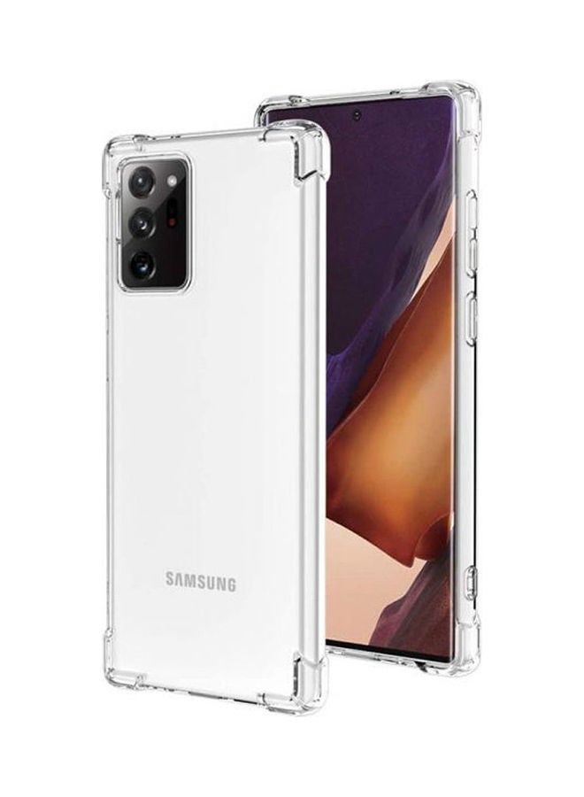 NIBEMINENT Back Covr For Samsung Galaxy Note 20 Ultra Transparent Tpu Frame Shockproof Protective Case clear - Image 1
