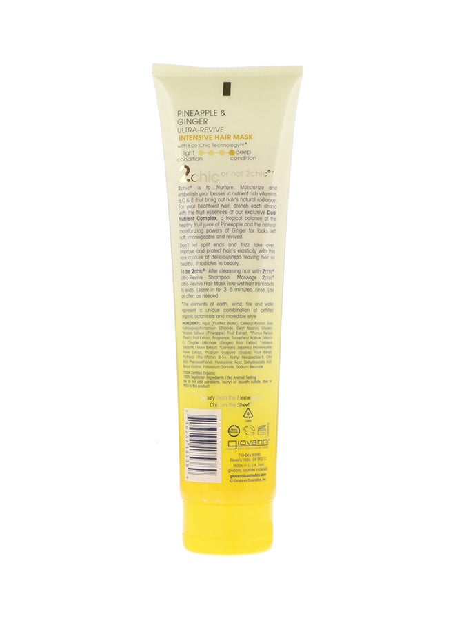 Giovanni 2Chic Ultra-Revive Intensive Hair Mask With Pineapple And Ginger 150ml - Image 2