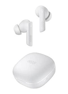 QCY HT05 Multi-Mode Active Noise Canceling Wireless Earbuds, AI-Enhanced Calls Bluetooth Headphones with 6 Mics, Anti-Wind Noise, Transparency, App for Custom EQ, 30H Playtime, Bluetooth 5.2