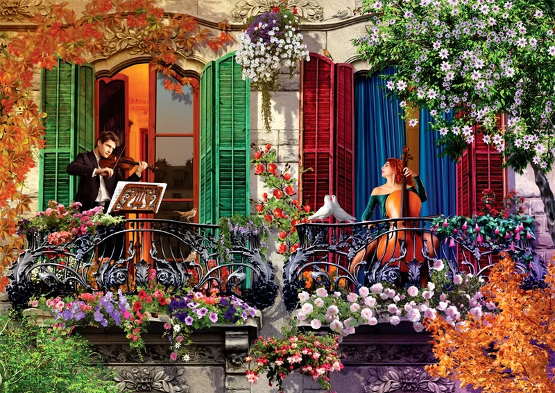 Anatolian 1500 Piece Puzzle / Love and Duet - Code 4573