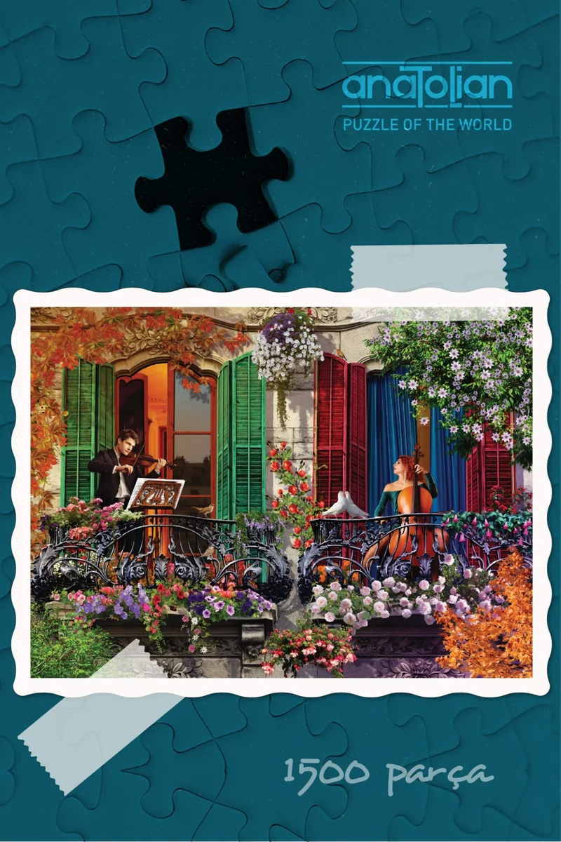 Anatolian 1500 Piece Puzzle / Love and Duet - Code 4573