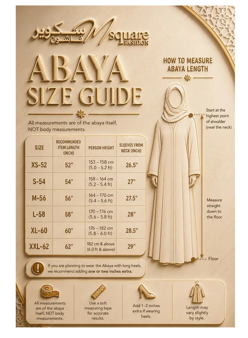 MSquare Fashion  MSquare Fashion Dark Green CEY Fabric With Embroidery On Pleating for Women | Best Price UAE