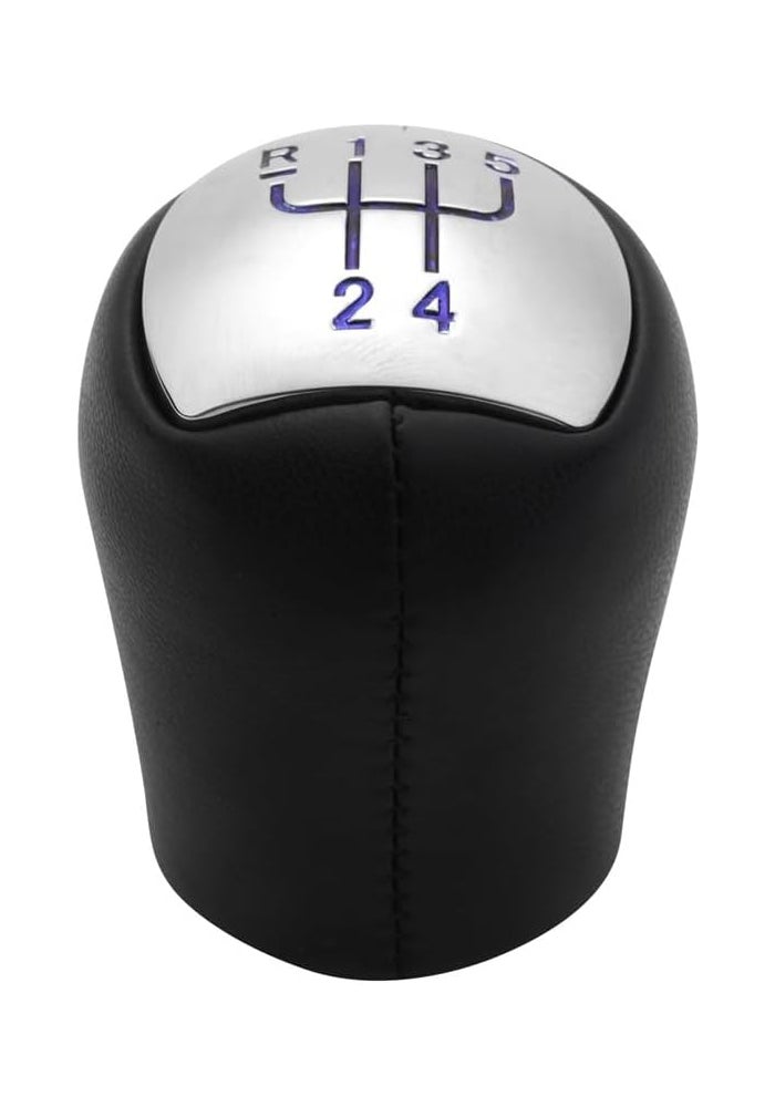 Vuzmode 5 Speed Leather Manual Car Gear Shift Knob - Image 3