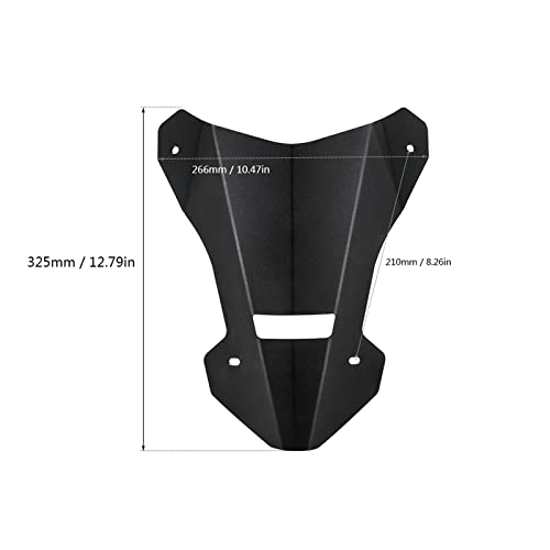 LANQIAN CRF1000L Africa Twin Motorcycle Windscreen Windshield Wind Shield Screen Protector for CRF1000L Africa Twin 2016 2017 2018 2019 - Image 3