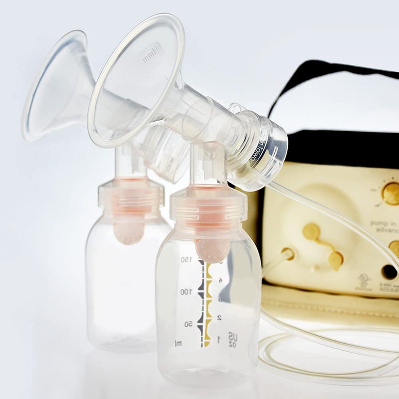 Maymom Breast Pump Kit Compatible with Medela Pump in Style Advanced Pump; 2xTwo-Piece 19mm Breastshield, 2 Valve, 4 Membrane, 2 Replacement Tubing; Replacement Part for Medela Shield, Silicone Valve - Image 5