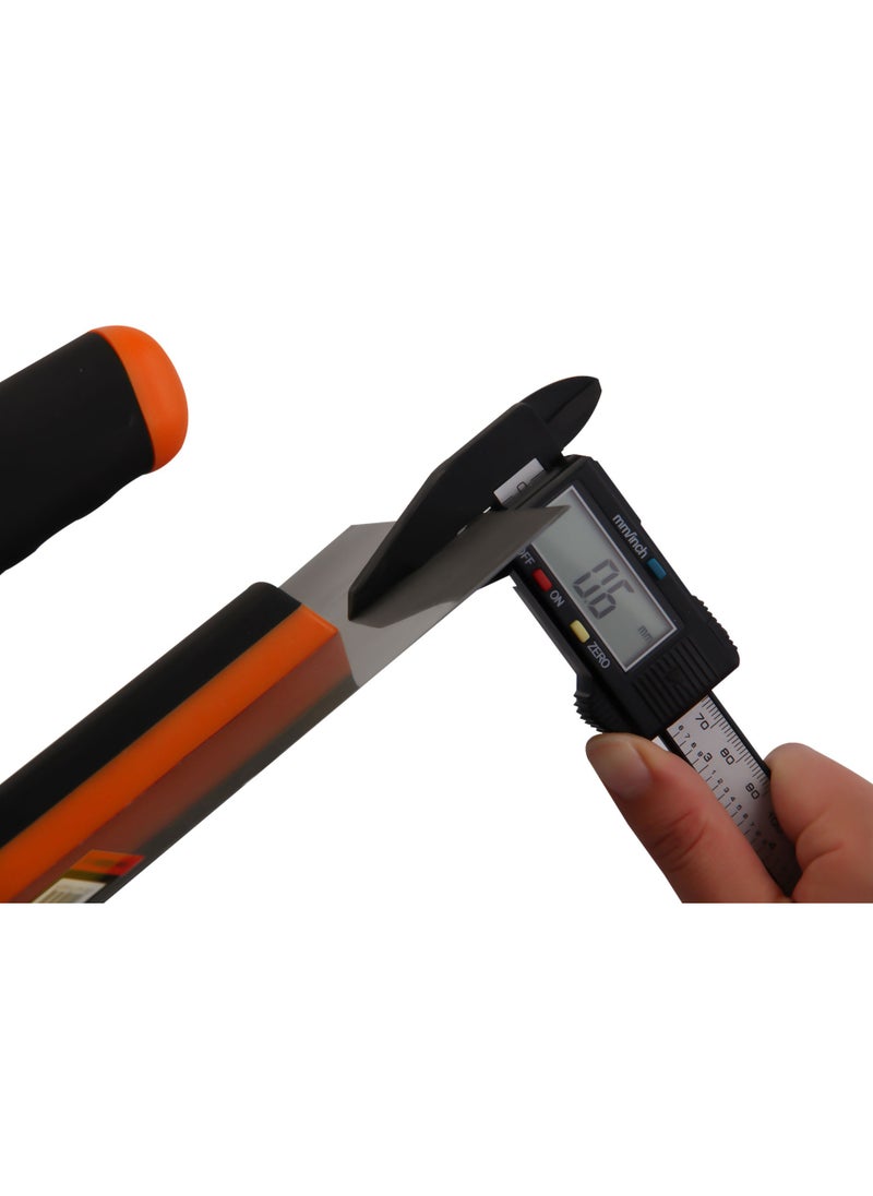 KSEIBI Crown Plastering Trowel/Progrip, High Quality Tool Steel, Completely Flat Blade with Eased Edge, Surface Polishing Knife, Plastering Surface is Smooth, Plastering Tool, Ergonomic Trowel.  - Image 5