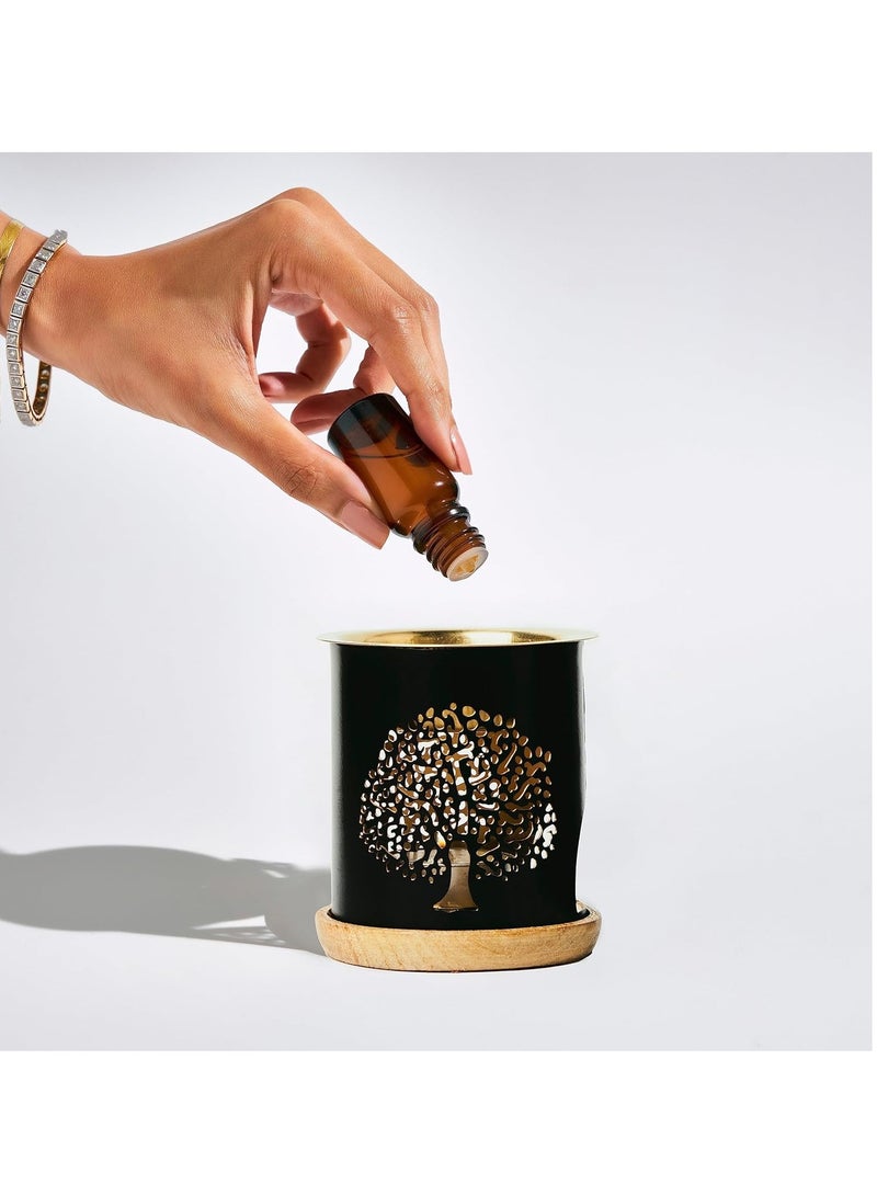 Aromafume Tree of Life Brass Oil Diffuser Use for Essential Oil Aroma Oil Diffuser Oil SPA Yoga Meditation Home Fragrance - Image 2