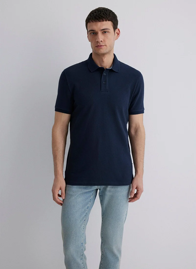 مافي Gray Polo T-Shirt