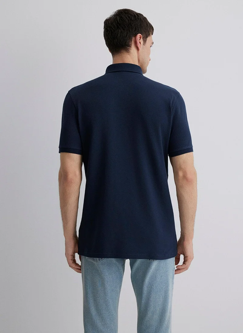 مافي Gray Polo T-Shirt