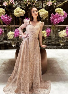 Shimmery Nude Couture Dress - pzsku/ZE232688E5562785F44FDZ/45/_/1733133494/5458276f-6b72-4159-bddd-2093bb63ed1b