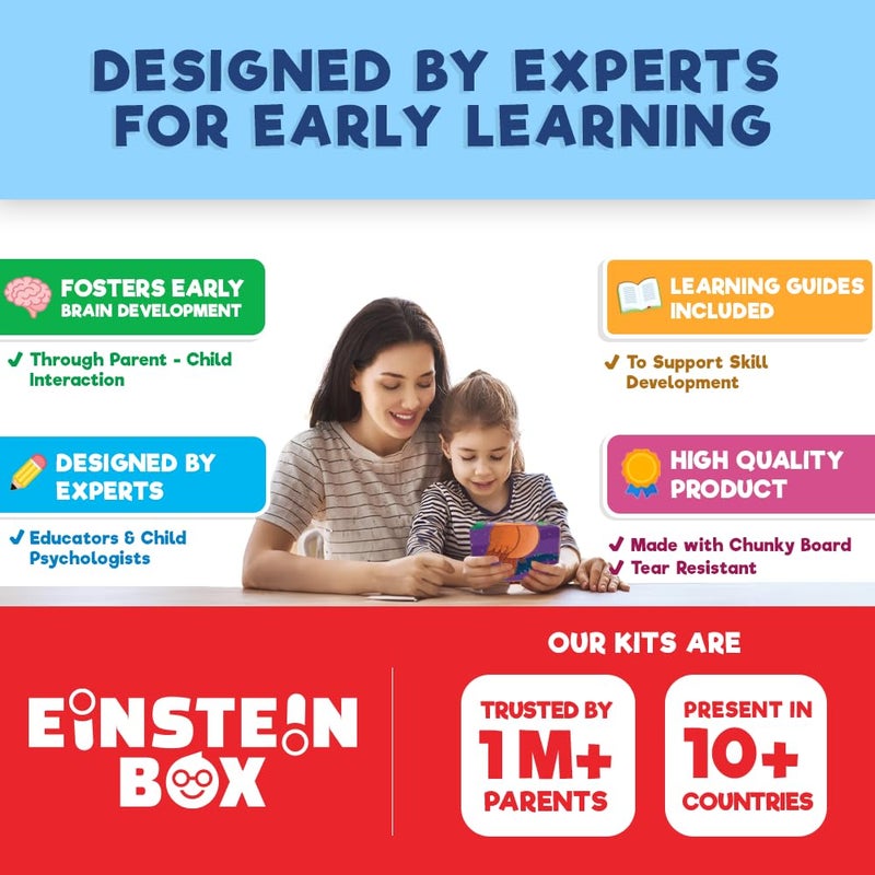 Einstein Box لعبة رؤوس وذيول للأطفال من 2-5 سنوات | ألعاب تعليمية وتربوية - Image 5