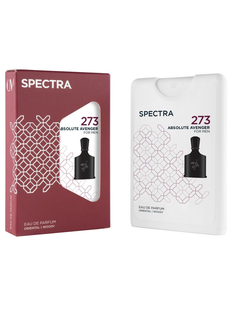 Spectra Pocket 273 Absolute Avenger EDP Perfume For Men - 18ml - Image 1