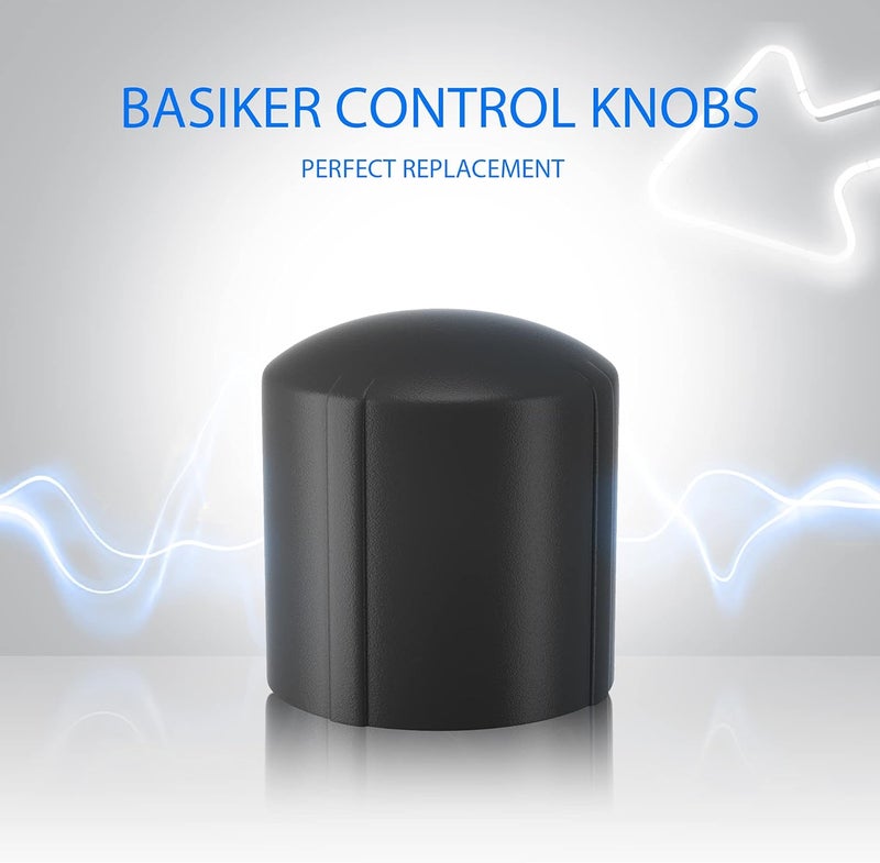 BASIKER Fit for Original Equipment Radio Stereo Control Tuner Knob GMC Chevy Chevrolet Suburban Silverado Tahoe Corvette Yukon Cadillac Escalade Sierra Replacement GM 16195409 - Image 2