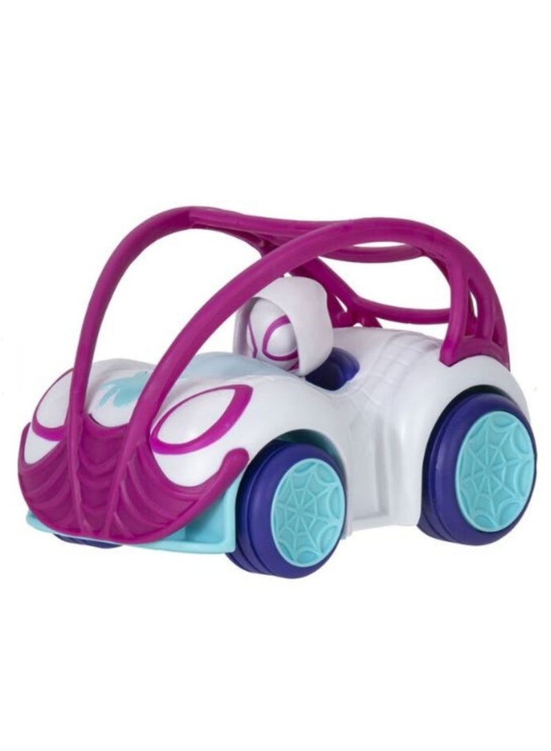 Disney Junior Spidey Amazing Friends Vehicle Power Rollers - Ghost Spider - Image 1