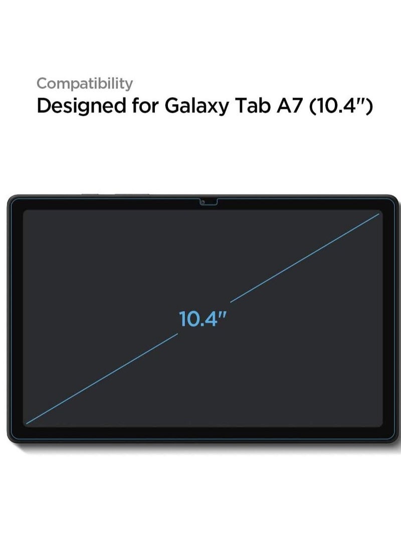 GLAStR EZ Fit Tempered Glass for Samsung Galaxy Tab A7 (2020) Screen Protector with Easy Install Kit