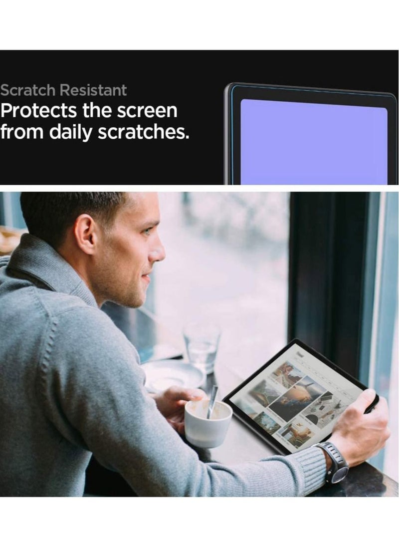 GLAStR EZ Fit Tempered Glass for Samsung Galaxy Tab A7 (2020) Screen Protector with Easy Install Kit