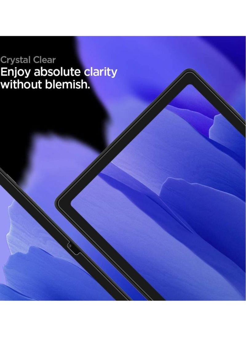 GLAStR EZ Fit Tempered Glass for Samsung Galaxy Tab A7 (2020) Screen Protector with Easy Install Kit