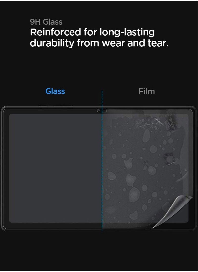 GLAStR EZ Fit Tempered Glass for Samsung Galaxy Tab A7 (2020) Screen Protector with Easy Install Kit